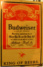 BUDWEISER King of Beers