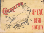 COCKATOO - Anzac Buscuits