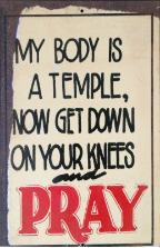 MY BODY IS A TEMPLE