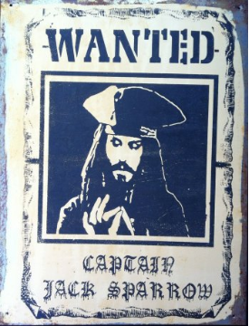 CAPT JACK SPARROW  Wanted