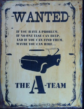 THE A TEAM  Wanted