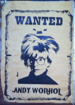 ANDY WARHOL  Wanted