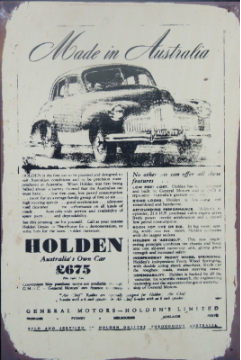 Holden Made in Australia