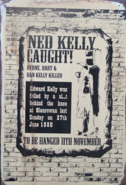 NED KELLY Caught
